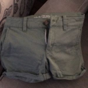 American Eagle twill shorts
